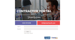 Desktop Screenshot of portal.smartwork.com